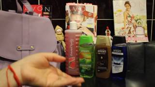 Avon /Эйвон Заказ по 1-2017* Рюкзак Софи* Гели  для дуща Новинки
