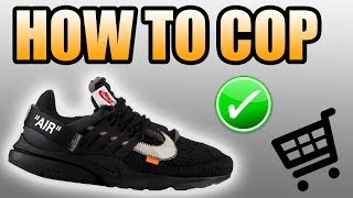 How To Get The BLACK OFF WHITE PRESTO ! | Black Off White Presto Release info !