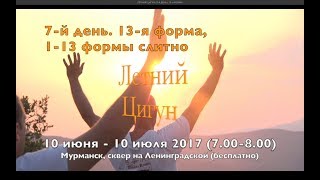 ЛЕТНИЙ ЦИГУН (7-й ДЕНЬ). 13-я ФОРМА