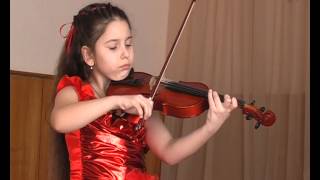 В.Шебалин Прелюдия скрипка Одарённые дети 2013