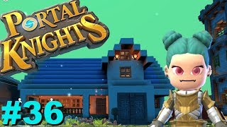 ⭐ Portal Knights, Season 2 Episode 36: Lets Build a house for our Utan NPC's., basic house tutorial.