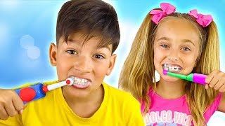 Sasha and compilation of funny songs for kids