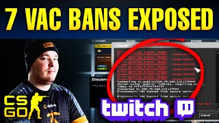 Top 7 CS:GO VAC Bans Caught Live On Twitch