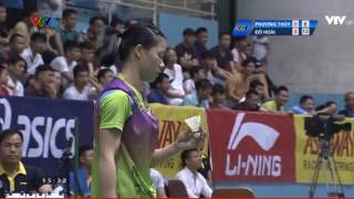 Đỗ Thị Hoài vs Trần Phương Thúy - Chung kết giải cầu lông đồng đội Toàn quốc 2017