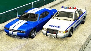 Realistic Police Chases #5 - BeamNG drive
