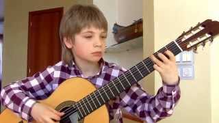 Гитара М.Джулиани, Рондо. M.Guiliani Rondo, classical guitar.