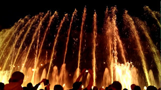 Танцующий фонтан Киев 2017/Dancing fountain Ukraine (Kiev) Eurovision - Queveen Bohemian Rhapsody