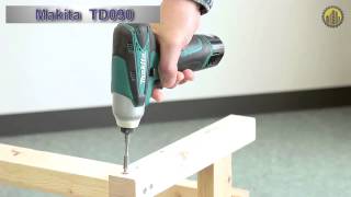 Аккумуляторный ударный шуруповёрт Makita TD090DWE