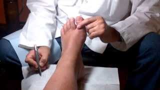 como se cortan la uñas del pie?