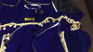 Шторы в кабину КамАЗ полный комплект синие