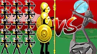 Stick War Legacy - Insane Only Spearton Gold & Archidon Avatar MODE Tournament