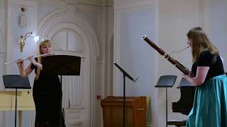 Josef Fiala - Duo Concertante in F major for Flute & Bassoon, 1 mov.