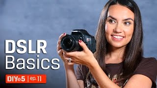 DSLR basics - Canon Camera Settings ? - Kingston DIY in 5 Ep 11