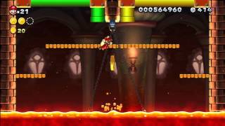 Acorn Plains - Lemmy's Swingback Castle [New Super Mario Bros Wii U]