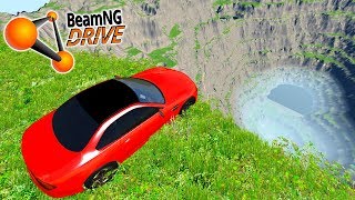 ОБРЫВ СМЕРТИ ИЛИ ПАДЕНИЕ С ВЫСОТЫ 3000 МЕТРОВ | BeamNG.drive