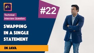 Swapping in a single statement in Java | Java Programs | ABC
