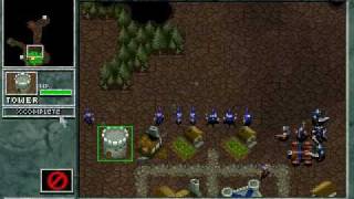 warcraft 1 human campaign mission 11 Speed run no losses