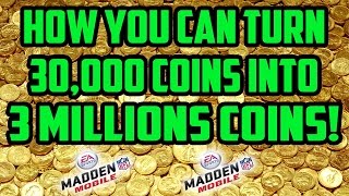 MAKE 500K A DAY IN MADDEN MOBILE 17! AMAZING MADDEN MOBILE 17 COIN MAKING METHOD AND SNIPING FILTER!