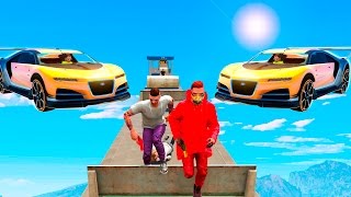 САМЫЙ БЫСТРЫЙ НА ТРОПЕ СМЕРТИ ПРОТИВ МАШИН! (GTA 5 Смешные моменты)