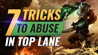 7 BEST Tips To SOLO Hard Carry as Top Lane - League of Legends Season 9