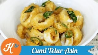 Resep Cumi Goreng Telur Asin Yuda Bustara (Golden Squid Recipe Video) | YUDA BUSTARA