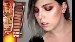 Urban Decay Naked Heat Paletka Loutorial + Recenze 2017