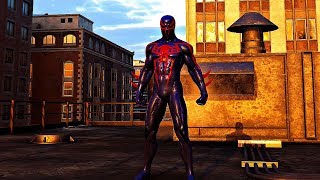 Spider-Man (PS4) - Future 2099 Black Suit Gameplay (Futuristic Spider-Man Costume)