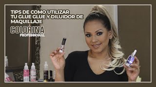 ?Como Usar El Pegamento Glue Glue y Diluidor de Maquillaje ?