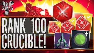 Destiny: RANK 100 CRUCIBLE - OPENING CRUCIBLE PACKAGES (Weekly Crucible Bounty Loot)