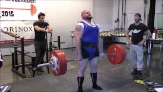 Hauser Beni, 287.5 kg RAW Kreuzheben