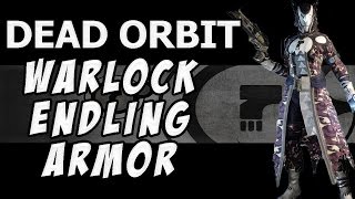 Destiny Rise of Iron : Full Dead Orbit Endling Armor For Warlocks