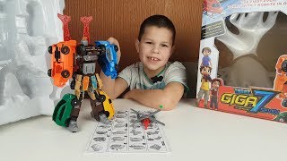 Тобот Гига 7 Распаковка, Обзор: Интеграция тоботов, трансформация Tobot Giga 7 смотреть на русском