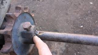 Изготовление транспортёра для картофеле копалки.