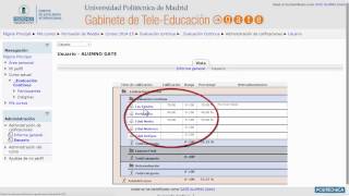 Videotutorial Moodle 2.6: Calificaciones