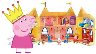 PEPPA PIG Italiano - Apriamo il Palazzo della Principessa Peppa e George [Gioco per Bambini]