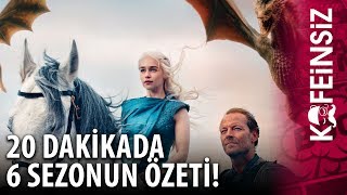 20 Dakikada GAME OF THRONES'da Neler Olmuştu? | İlk 6 Sezon Özeti! (YENİSİ GELDİ)