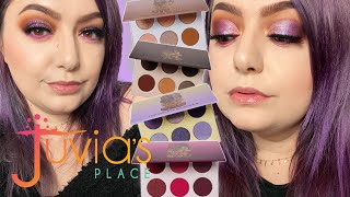 NEW JUVIA'S PLACE MINI PALETTES | Swatches + First Impression | Raeann Haro