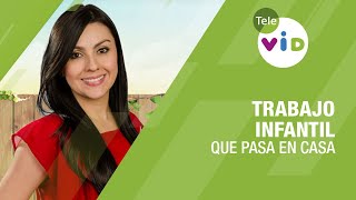 Trabajo infantil hoy en ¿Qué pasa en casa? - Tele VID