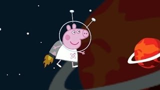 Обзор игры для детей Свинка Пеппа в космосе Peppa Pig in space FineBabyTV