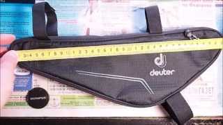 Обзор Deuter Front Triangle Bag (сумка на раму велосипеда)