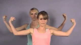 Sexy Teenage girls Arm wrestling,lift and carry,biceps girls