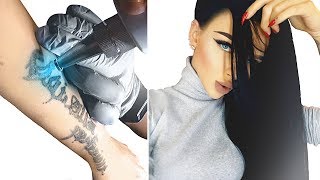 ⭐️НАБИЛА ТАТУ ИГОЛКОЙ И ТУШЬЮ☆СЛАБО?!▷ПРОЦЕСС УДАЛЕНИЯ ТАТУ ЛАЗЕРОМ