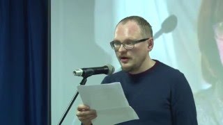 Андрей Курейчик читает отрывок из книги "Время секонд хенд" Светланы Алексиевич