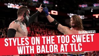 AJ Styles Comments On The 'Too Sweet" With Finn Balor After TLC Match