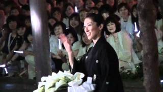 20100912雪組千秋楽出待ち(水夏希)