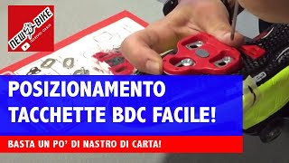 Come regolare le tacchette delle scarpe da bici da corsa?