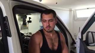 Замена фильтра салона VW T5 2,5 TDI