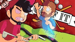 The SALTY Golfer! | My Friends Are Poop! (GOLF IT - Multiplayer)