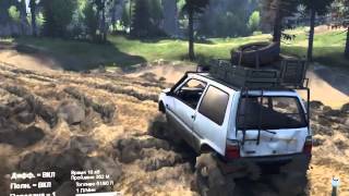 Моды на SpinTires #3 Ваз 1111 Ока