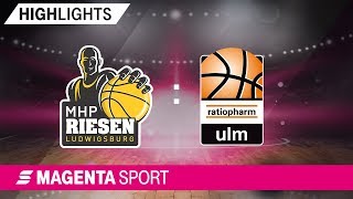 MHP Riesen Ludwigsburg - ratiopharm ulm | 4. Spieltag, 19/20 | MAGENTA SPORT